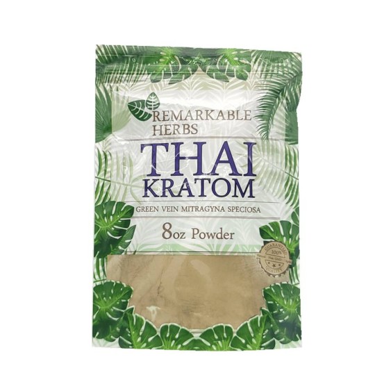Green Vein Thai Kratom Powder - 8oz